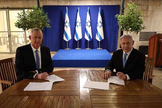 נתניהו וגנץ. "להפסיק לריב ולהתחיל לעבוד"